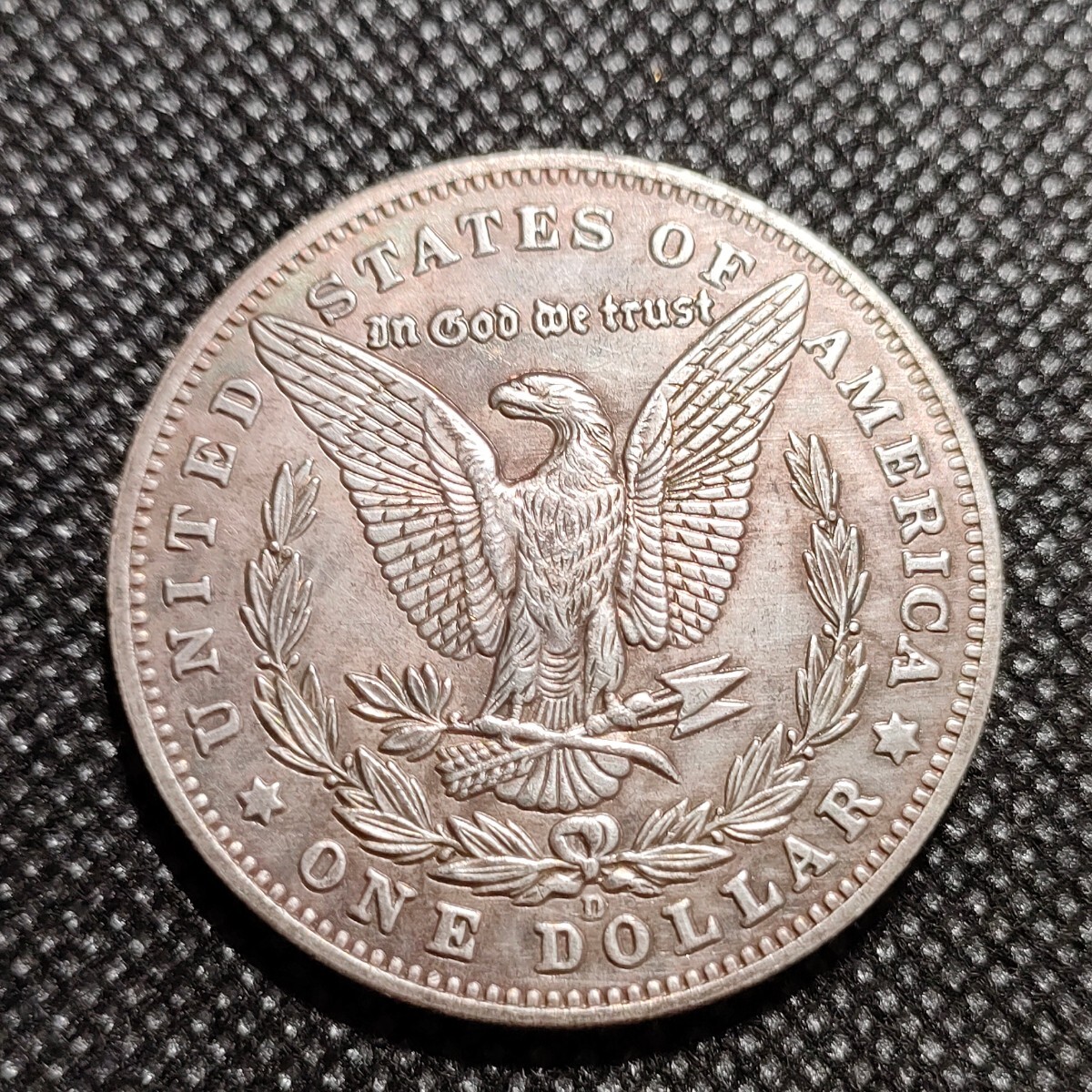 2549 アメリカ古銭 ルンペン 約38mm イーグル チャレンジコイン コイン アンティーク ホーボーの画像2