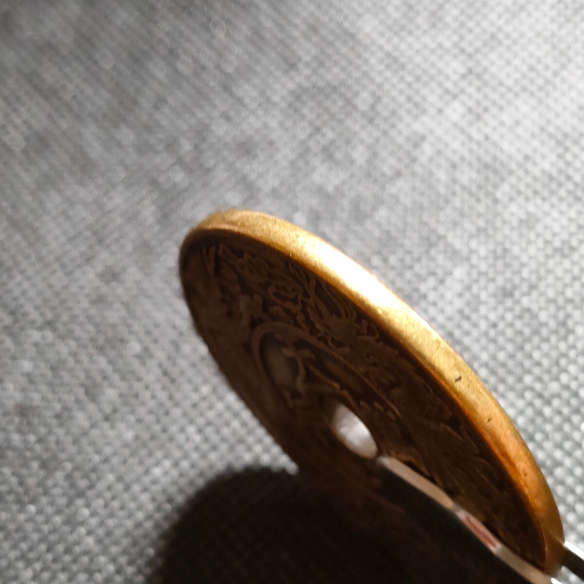 3039　道光通宝　天子萬年　43mm　銅貨　中国古銭　收藏品　アンティークコレクションコイン_画像3