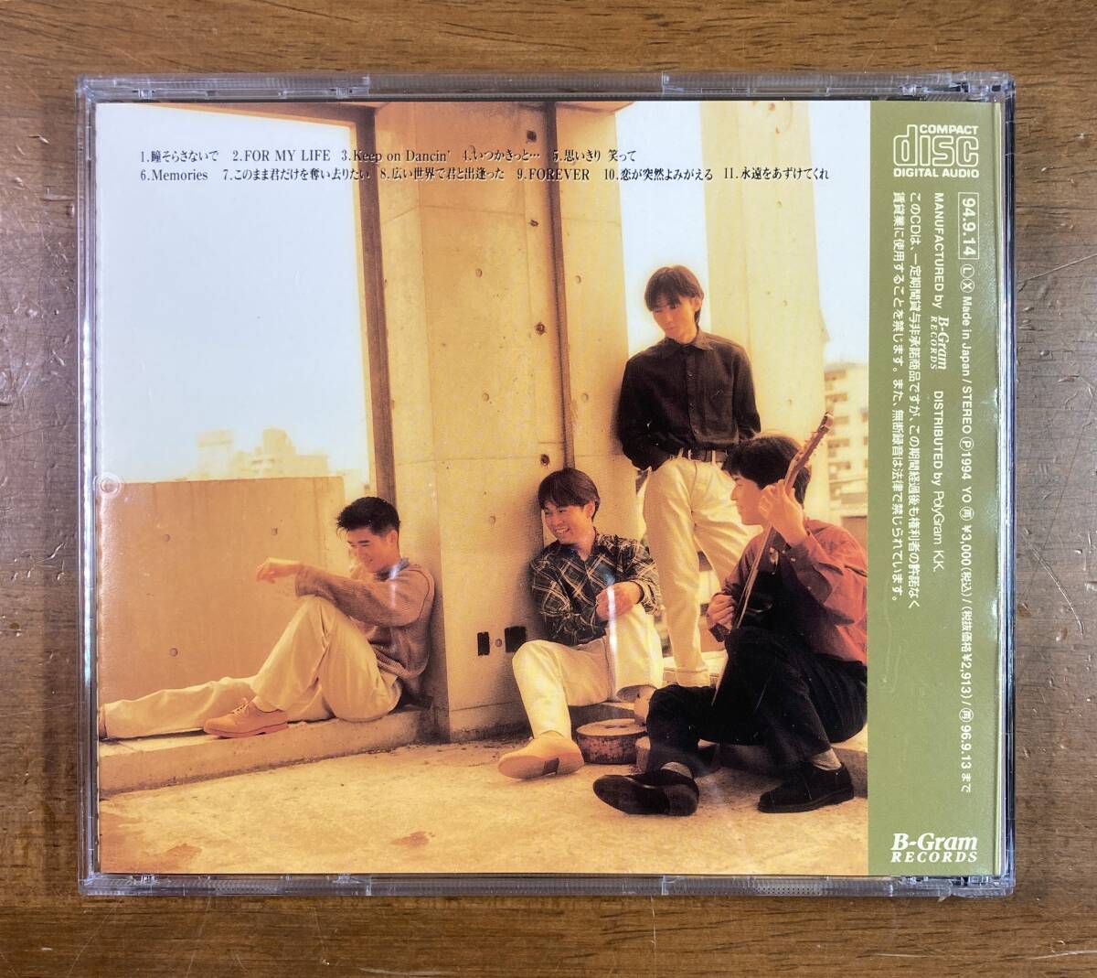 CD DEEN/ディーン/ファーストアルバム 池森秀一 ケース交換済 中古の画像2