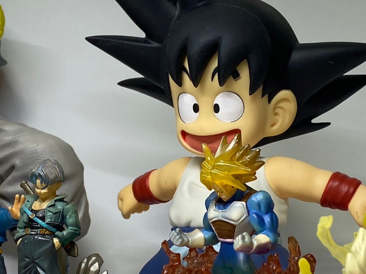 G東大6 ドラゴンボール フィギュアまとめて（ソフビ 人形 コレクション 中古品 フィギュア 孫悟空 ベジータ ゴジータ_画像3