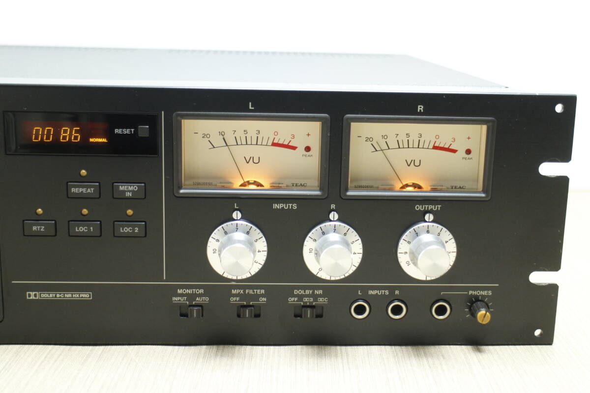 M-XB-460 TASCAM 112MK II 良品 カセットデッキ 整備品 動作正常 M-XB-460 TASCAM 112MK II 良品 カセットデッキ 整備品 動作正常