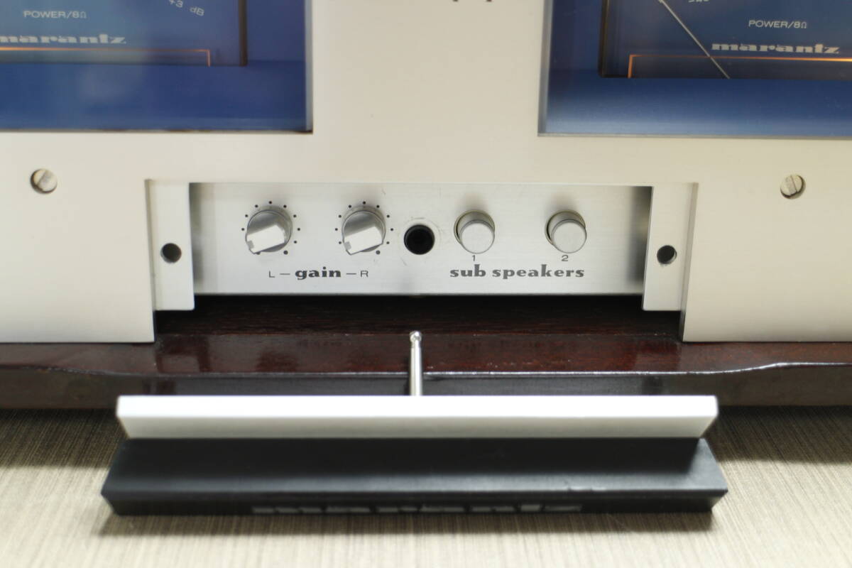 M-XB-038 MARANTZ SM-9 ESOTEC マランツ エソテック ステレオパワーアンプ 動作品 レア品 ESOTEC Serise_画像6