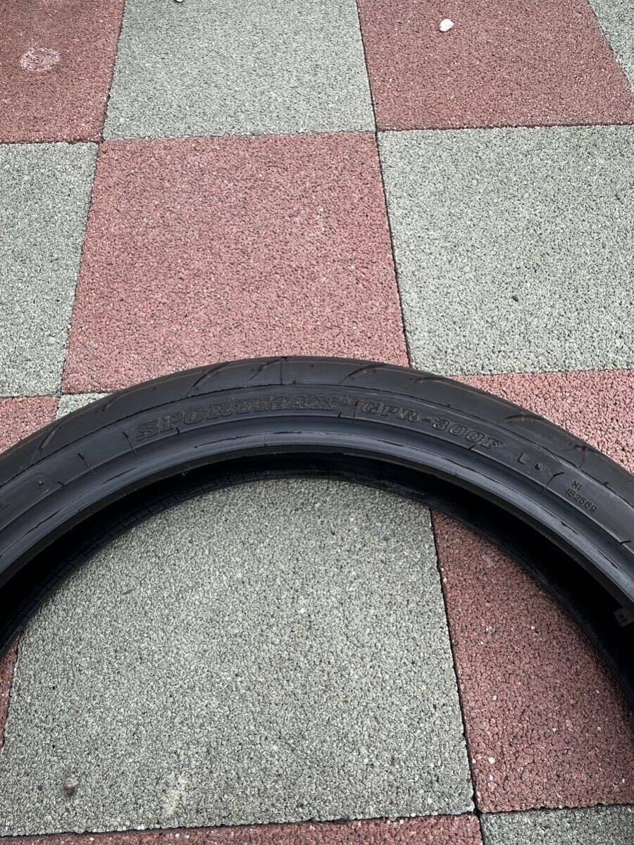  新古品 SPORTMAX GPR-300 110/70R17と140/70R17の前後セット スポーツマックス CBR250RRの画像2