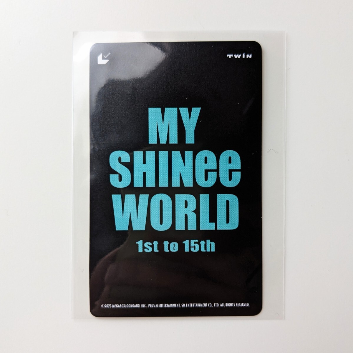 MY SHINee WORLD ムビチケ 一般１枚 番号通知のみ SHINee オンユ ジョンヒョン キー ミンホ テミン _画像1