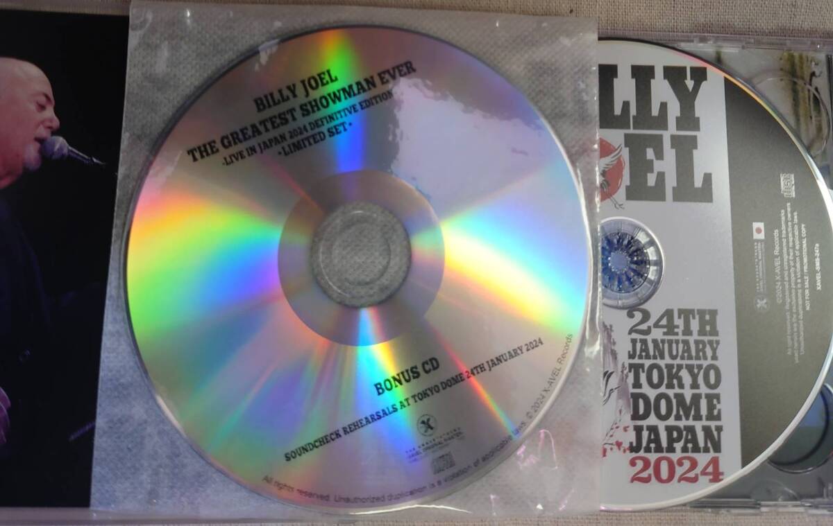 Billy Joel / The Greatest Showman Ever 限定盤 ☆XAVEL Live in Japan 2024 Definitive Edition_画像3