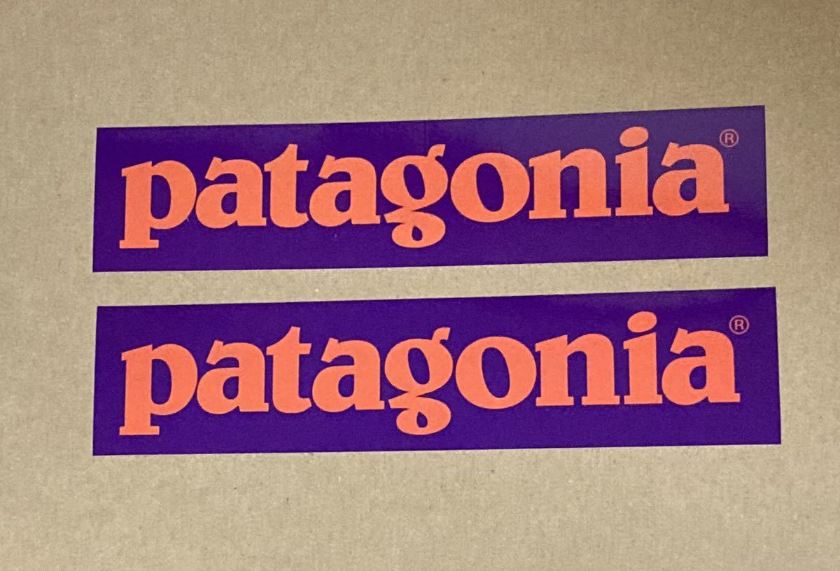 [ regular goods ] Patagonia Patagonia color logo-sticker 2 pieces set 