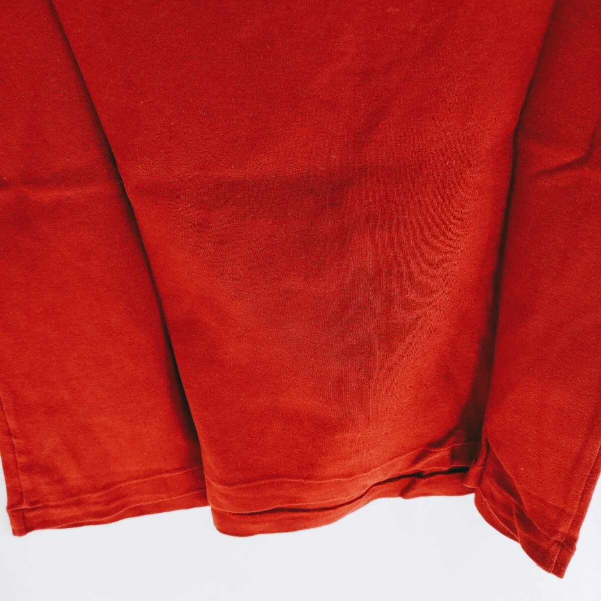 【美品】INGEBORG インゲボルグ 半袖シャツ サイズL リボン 赤 レッド 半袖Tシャツ 上着 トップス 衣類 レトロ 服 カットソー A-14_画像6
