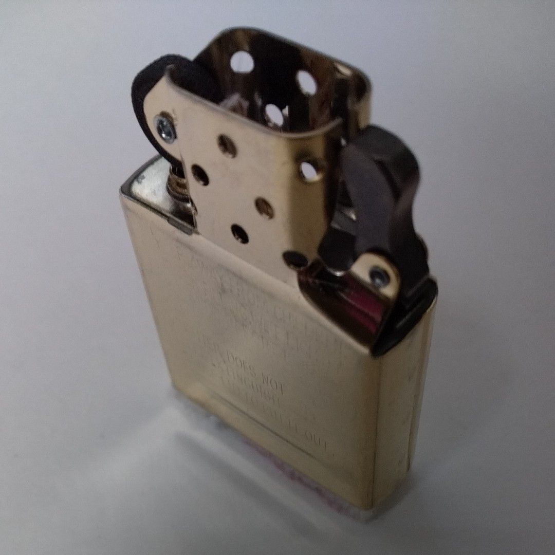 ZIPPO GOLD INSIDE UNIT REGULAR SIZE インサイドユニット 純正ゴールドインナー