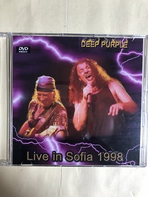 DEEP PURPLE DVD VIDEO Live In Sofia 1998 1枚組　同梱可能_画像1