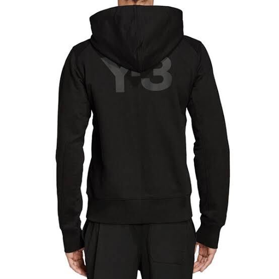 Y-3 ワイスリー バックロゴ フルジップパーカー FN3363 ヨウジヤマモト　yohjiyamamoto_画像2