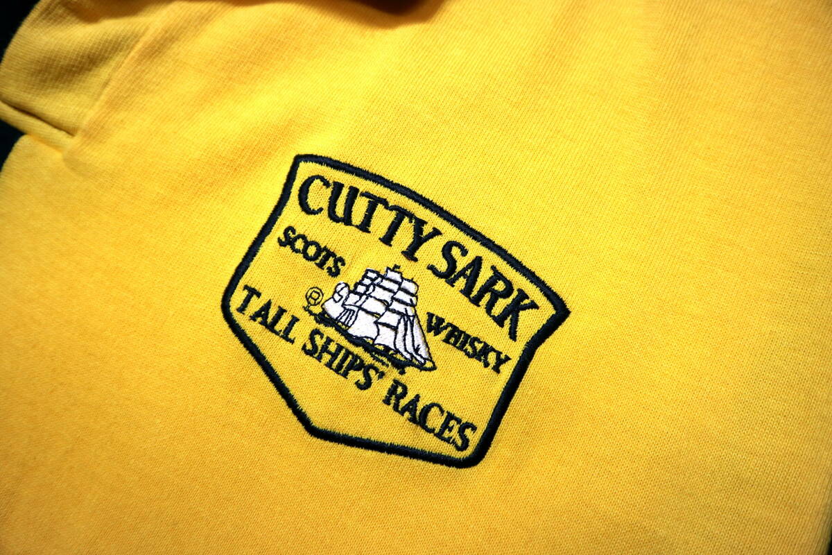 概ね美品！◆CUTTY SARK カティ―サーク TALL SHIPS' RACES 1998 チームジャパン ラガーシャツ◆XLサイズの画像4