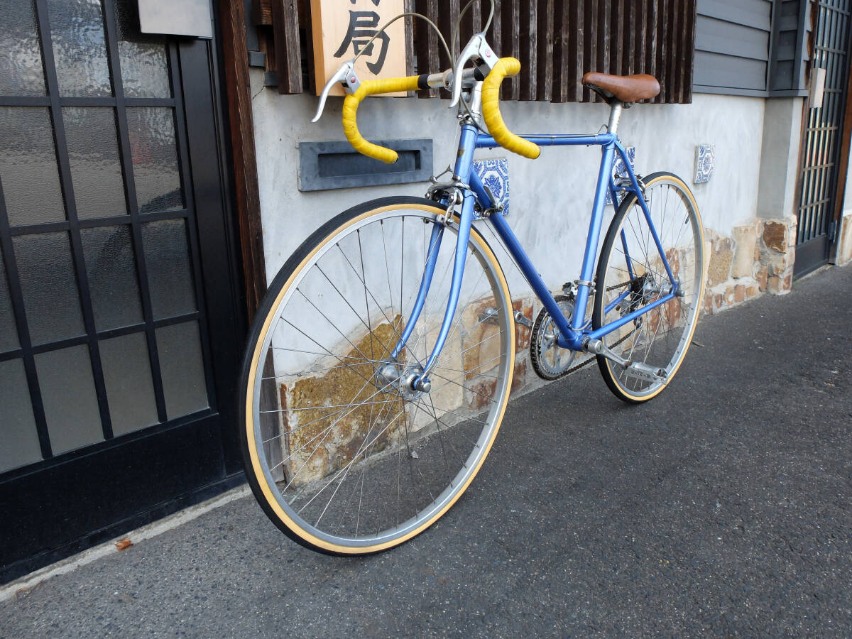 70's 愛知　TSUNODA　GRAND PRIX　ツノダ自転車グランプリ　700ｃクロモリ・スポルティーフ/SUNTOUR　V-LUXE/Shimano 600/昭和レトロ/TU号_画像5