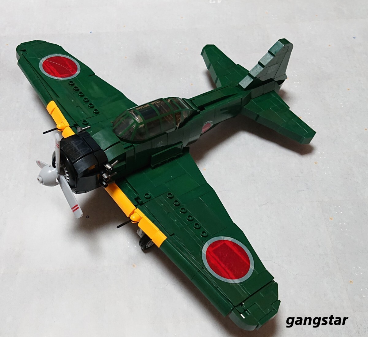 【国内発送 レゴ互換】日本軍 A6M 零式艦上戦闘機 ミリタリーブロック 模型_画像7
