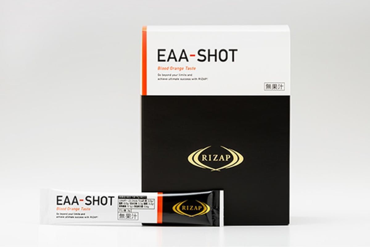 【値下げ】新品 ライザップ EAA SHOT ブラッドオレンジ味 粉末清涼飲料 30本