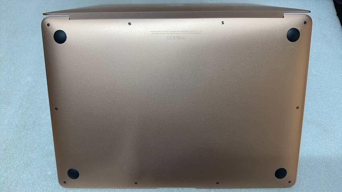 1円から～720615MacBook Air (Retina, 13インチ, 2020)MBA13.3 gold/16GB/512GB/A2179/4549995178296　アクティベーションロックあり _画像7