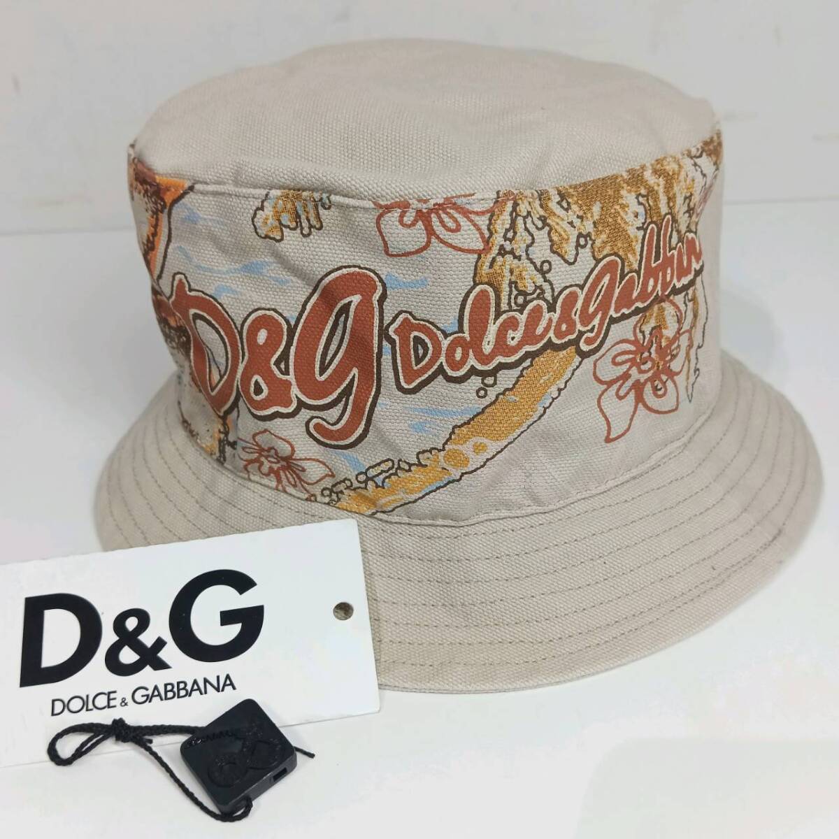 【美品】DOLCE&GABBANA ドルチェ&ガッバーナ 帽子 ハット ブランド ドルガバ D&G 人気ブランド CAPPELLO