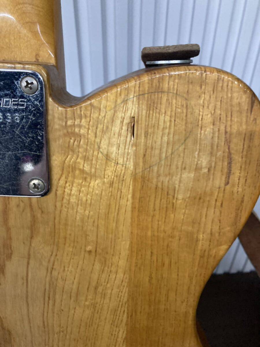 ★ fernandesフェルナンデス エレキギター ギター 木製 音出し確認済み LO28336 ギターカバー付き の画像8