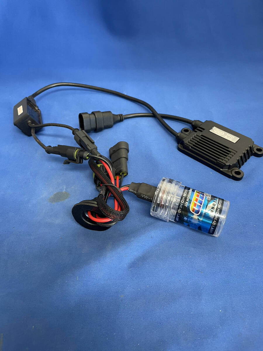 【送料込・未使用】ディスチャージキセノンランプ HID HB3 9005 6000K ヘッドライトコントロールユニットセット　№1K DWドライブワールド_画像3