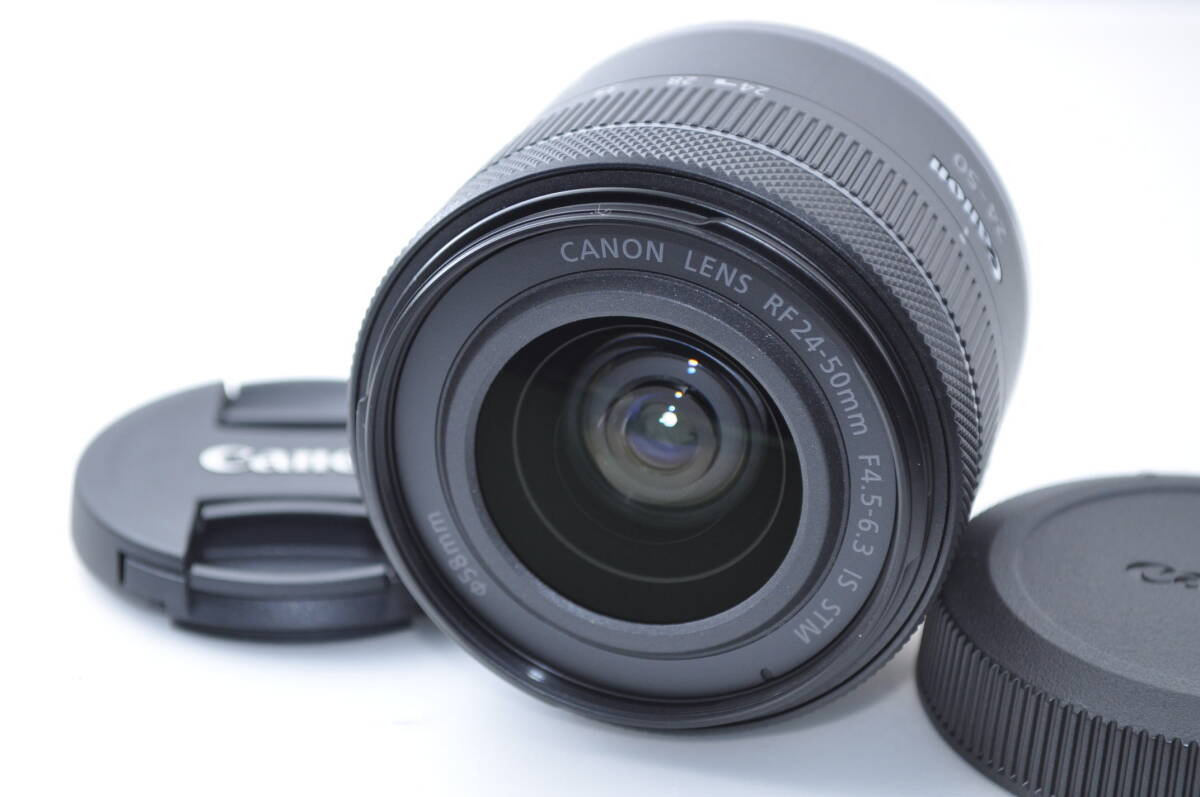 ★新品級★ Canon キヤノン RF 24-50mm F4.5-6.3 IS STM フルサイズミラーレスカメラ用 標準 #1854_画像2