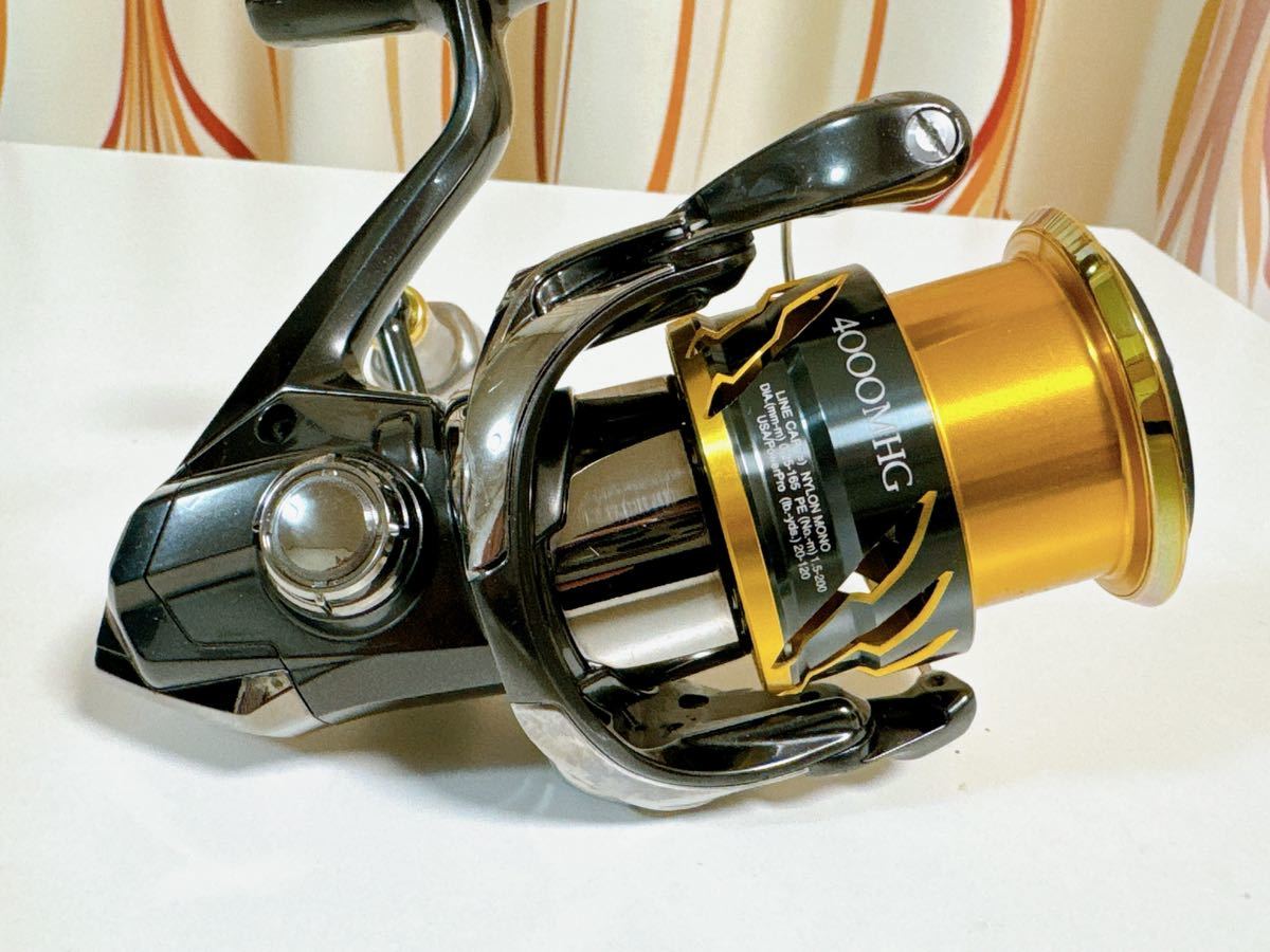 シマノ SHIMANO 20TWIN POWER 20ツインパワー4000MHG リブレ フォルテシモ ハンドルノブ カスタム 日本製 MADE IN JAPAN_画像5