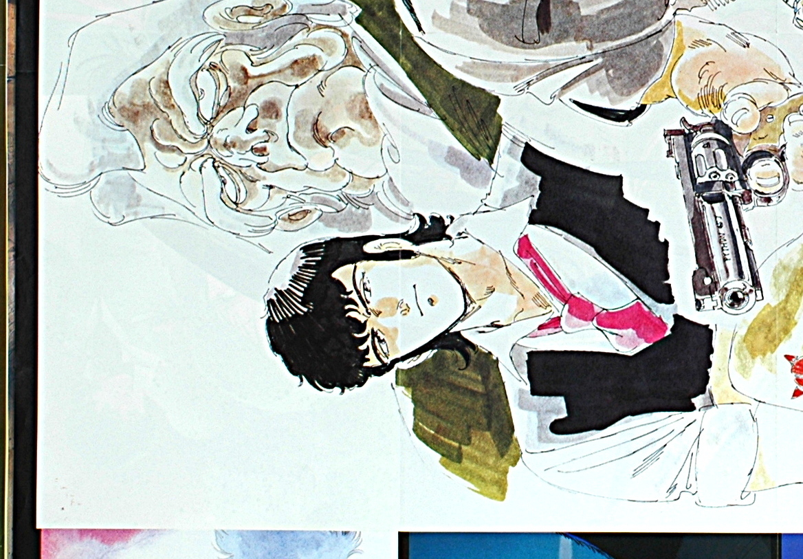 [Delivery Free]1984s The Anime GIANT GORG Yoshikazu Yasuhiko/Inomata  Mutsumi BothSided Poster 巨神ゴーグ/プラレス３四郎[tag2202]