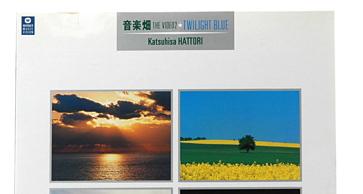 [Vintage] [Delivery Free]1991 Published by Warner Music Japan LD Katsuhisa Hatori/Music Field The Video 2- Twilight Blue Hattori ..