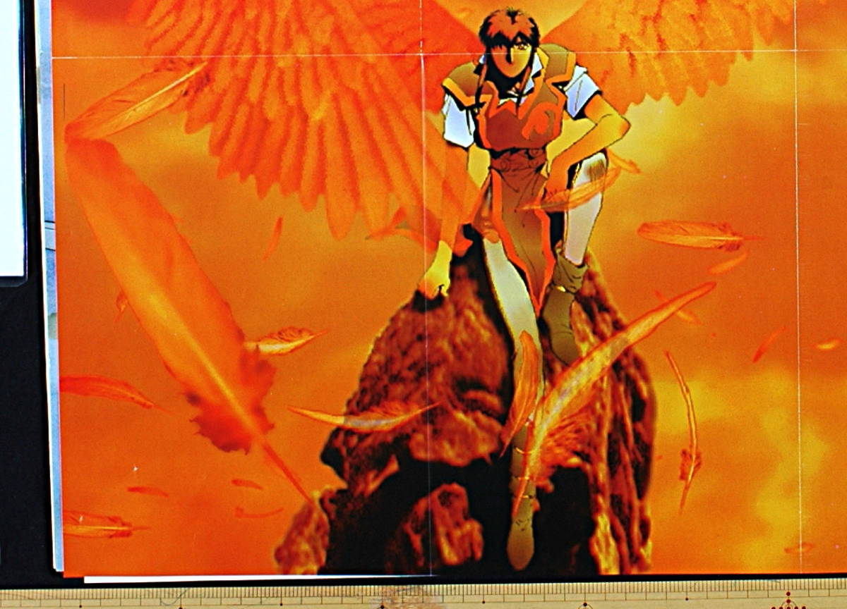 [New] [Delivery Free]1990s Newtype DARK ANGEL～PHOENIX RESURRECTION～ 聖獣伝承ダークエンジェル Asamiya Kia:画 B2 Poster[tag2202]_画像4