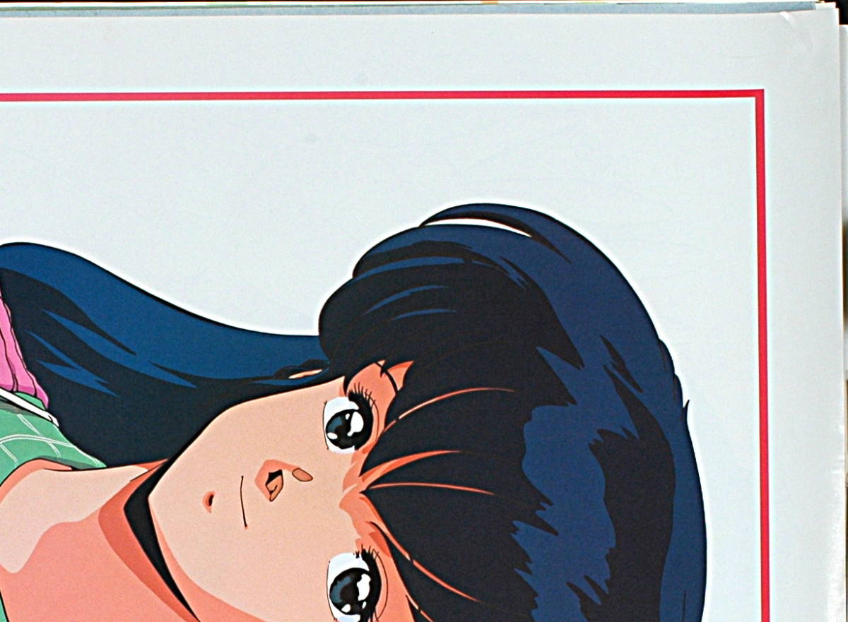[Vintage] [New] [Delivery Free]1988 Pony Canyon Maison Ikkoku Final/Rumiko Takahashi Public Notice Postr めぞん一刻完結編[tag5555]_画像3