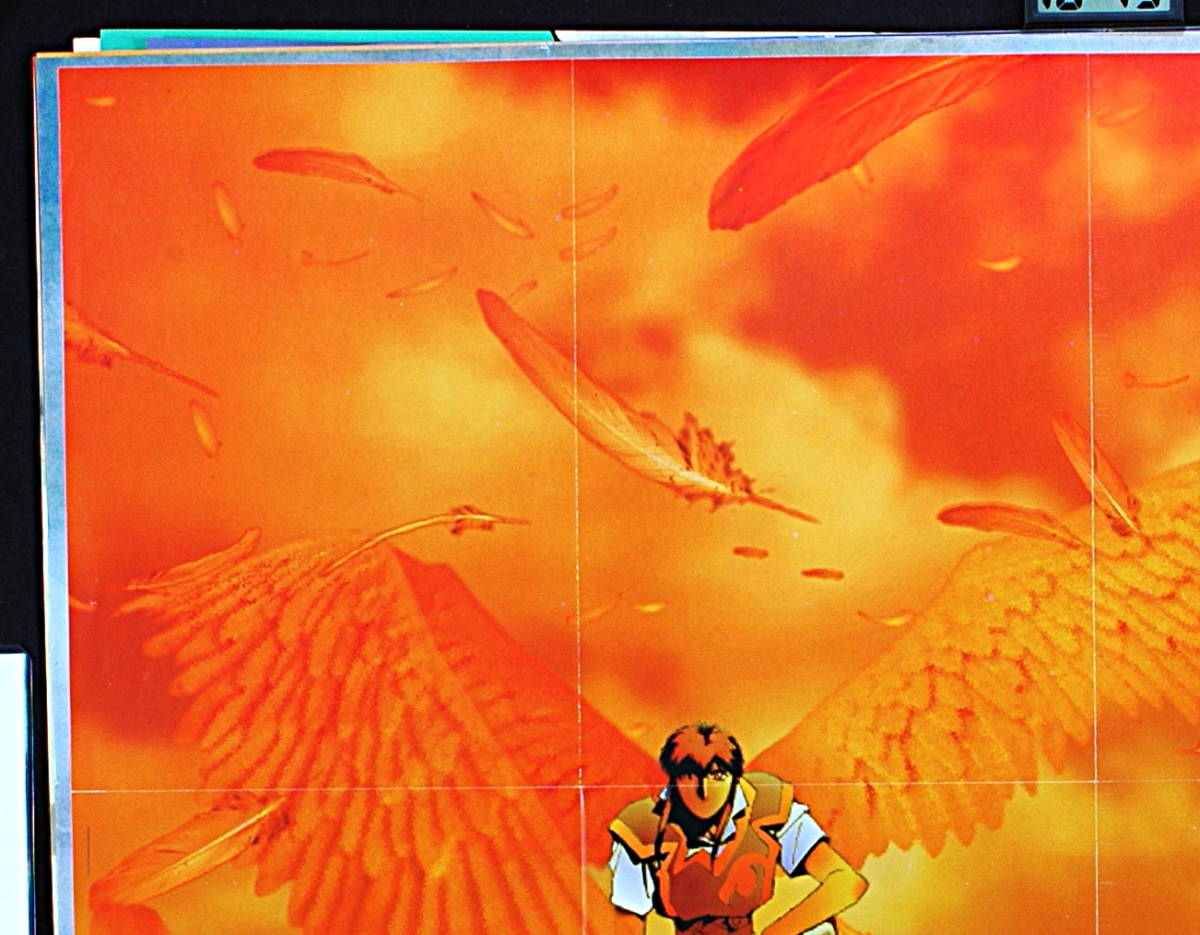 [New] [Delivery Free]1990s Newtype DARK ANGEL～PHOENIX RESURRECTION～ 聖獣伝承ダークエンジェル Asamiya Kia:画 B2 Poster[tag2202]_画像2