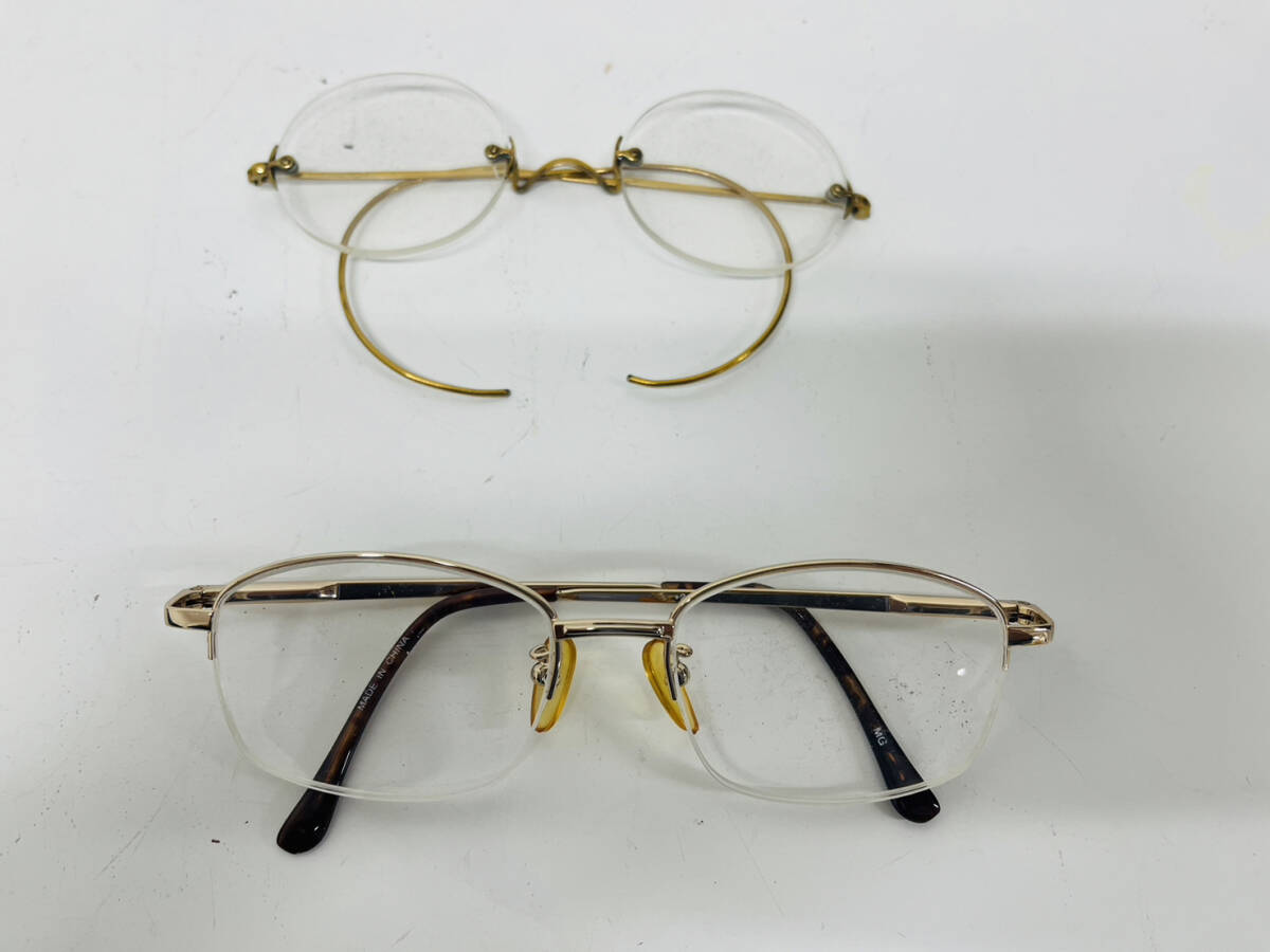 【BF-6681a】【１円～】サングラス 眼鏡 メガネ 9点セット ドライブ スポーツ 運転 アウトドア 箱付きあり 破損品あり 現状品_画像4