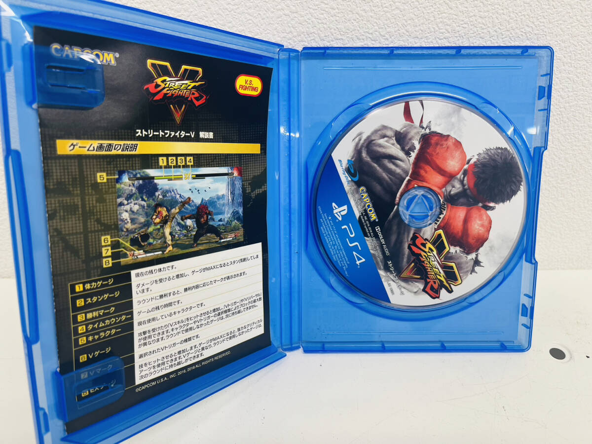 【BF-7435】【1円～】ストリートファイターV STREET FIGHTER 5 PS4 Playstation4 ゲーム ソフト ベストプライス版 現状品の画像4