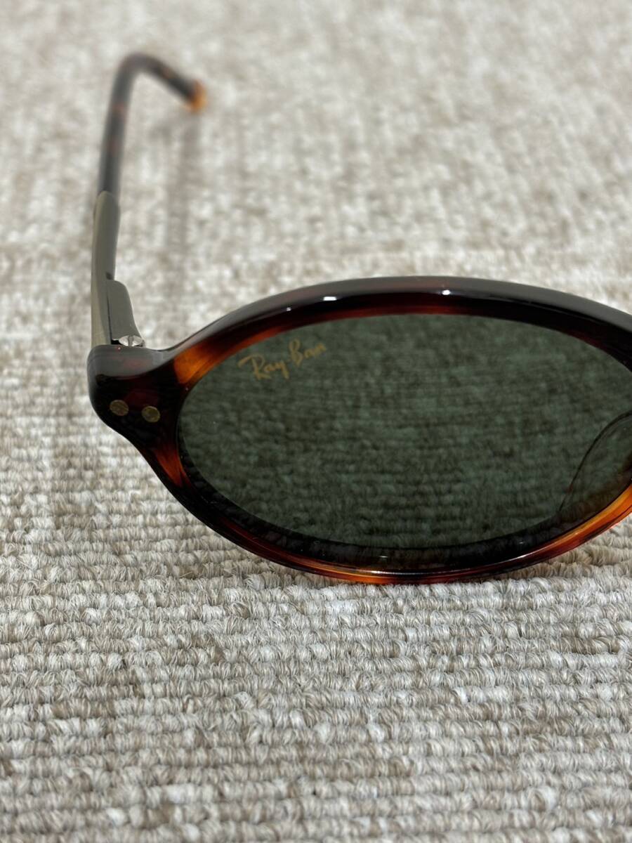 【UAK-265SR】Ray-Ban サングラス B&L ボシュロム W2974 べっ甲調×グレー色系 メンズ レディース レイバン ファッションアイテム 夏の画像3