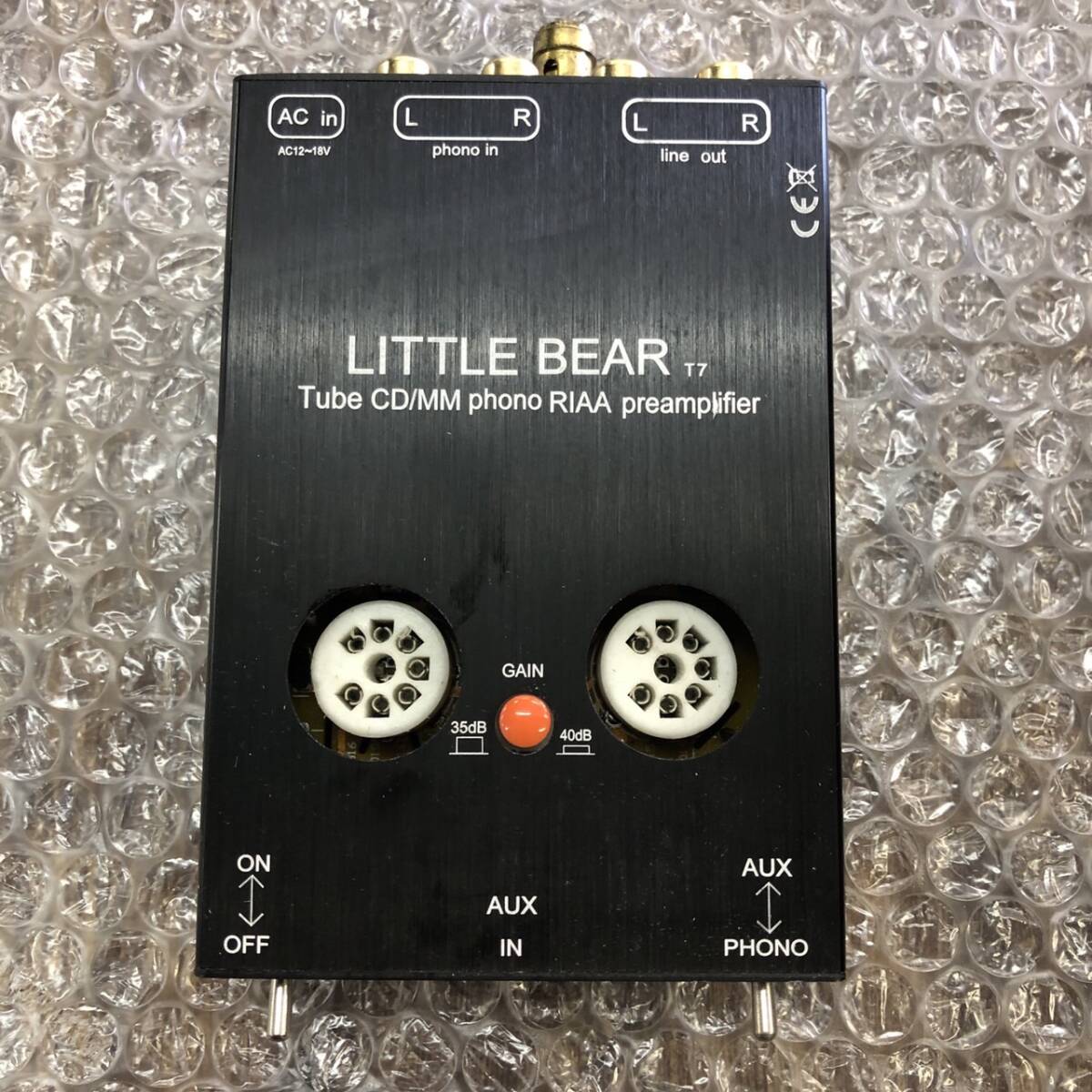 LITTLE BEAR T7 Tube CD/MM phono RIAA preamplifer запись плеер для vacuum камера предусилитель 