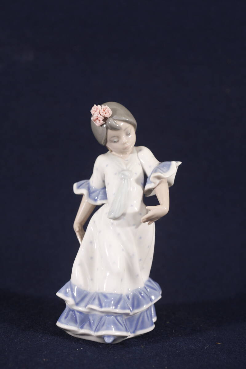  『（仮称）少女　イタリア製　リアドロ人形　無傷』_画像1