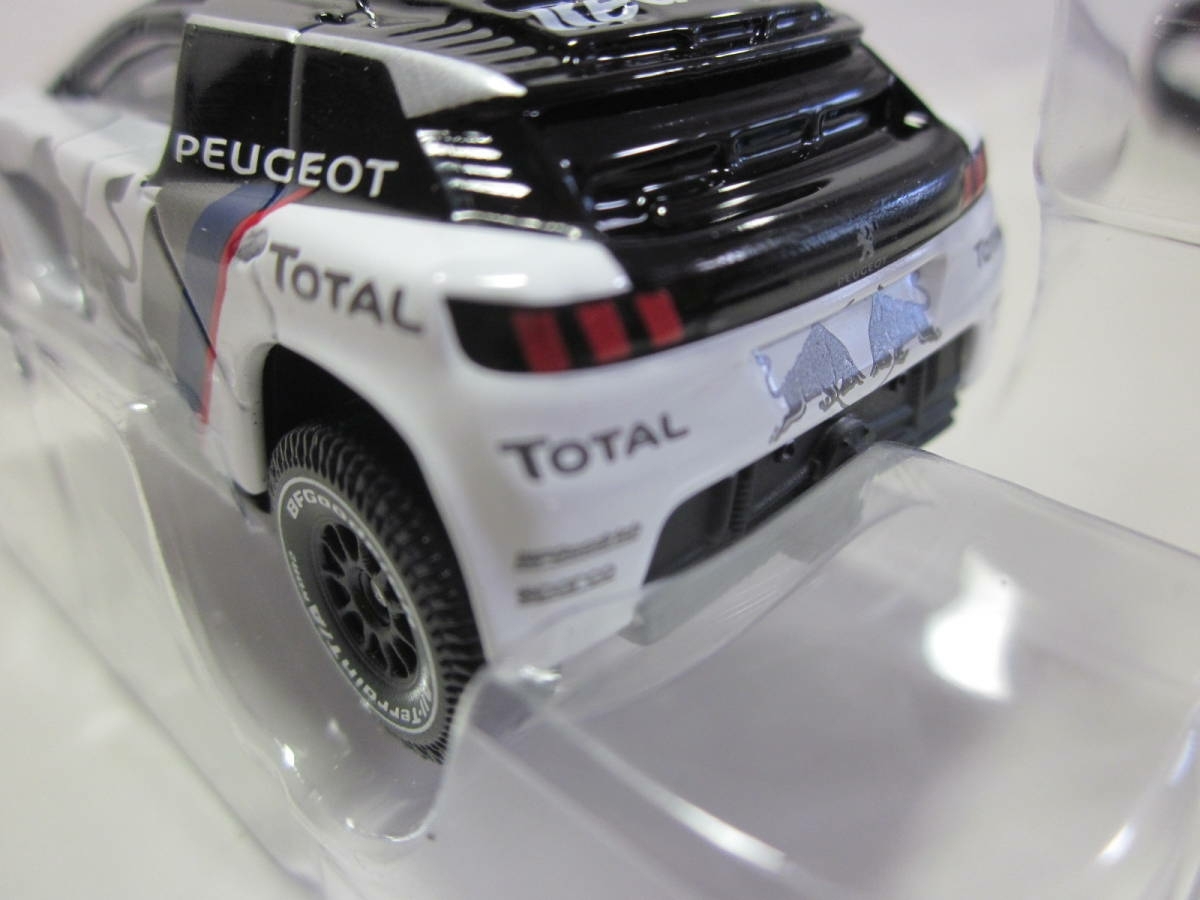 ★超レア稀少★PEUGEOT プジョー 3008 DKR★ミニカー★モノトーン　レッドブル★ NOREVノレブ社製★白黒★新品・未使用品★1/64スケール★_画像7