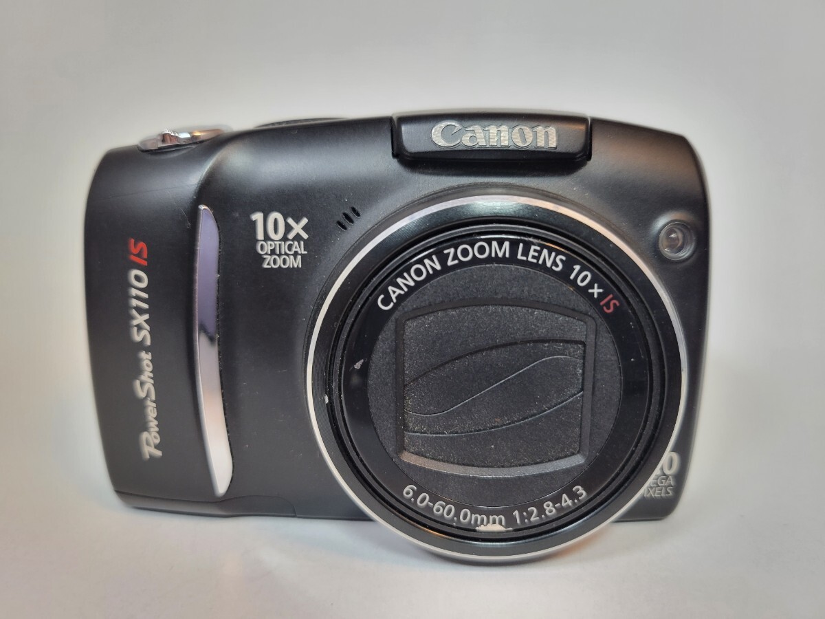 【美品】 Canon PowerShot SX110 IS　デジカメ　単3電池使用