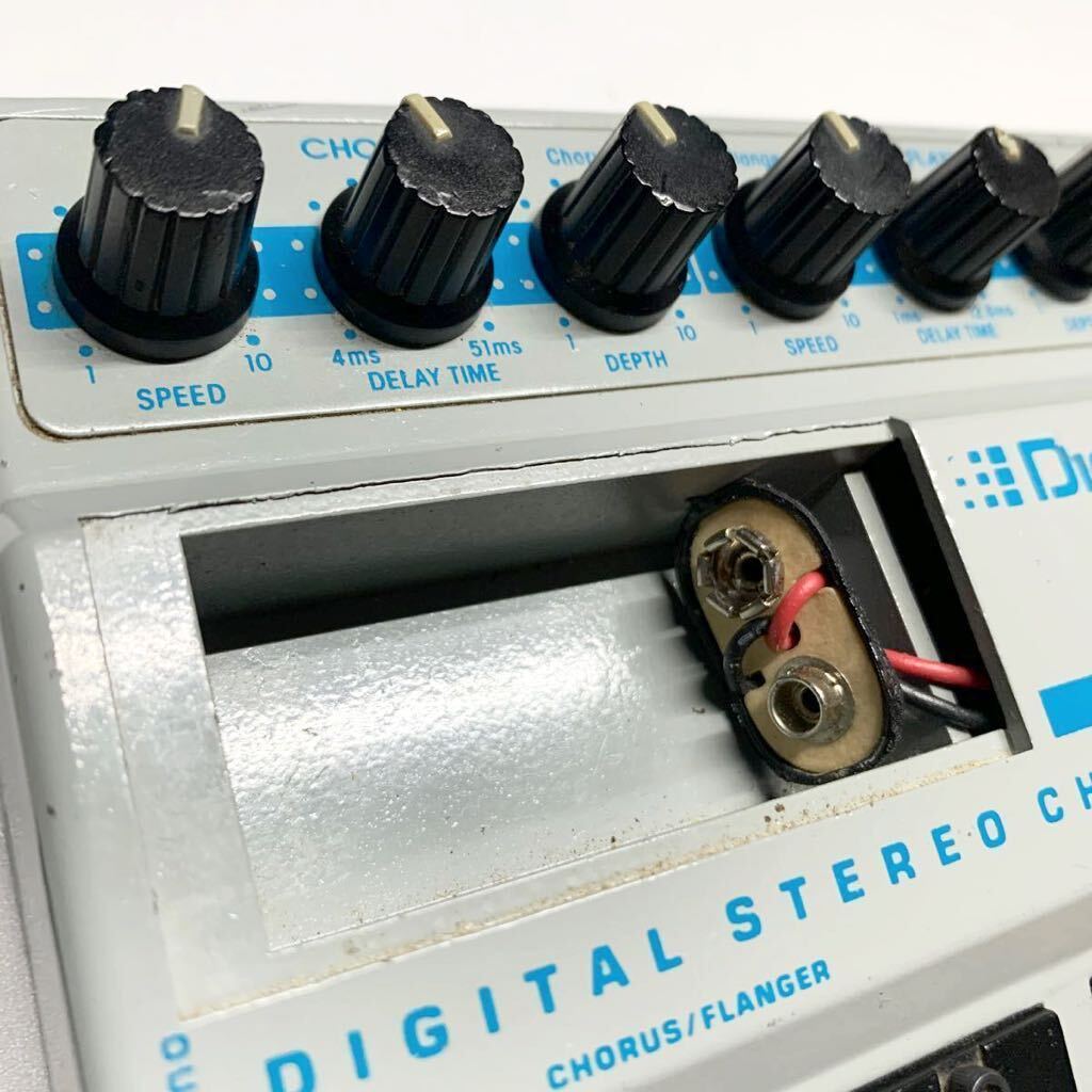 レアエフェクター 動作品 DigiTech DOD PDS 1700 Digital Stereo Chorus Flanger デジテック コーラスフランジャー ビンテージ MADE IN USA_画像7