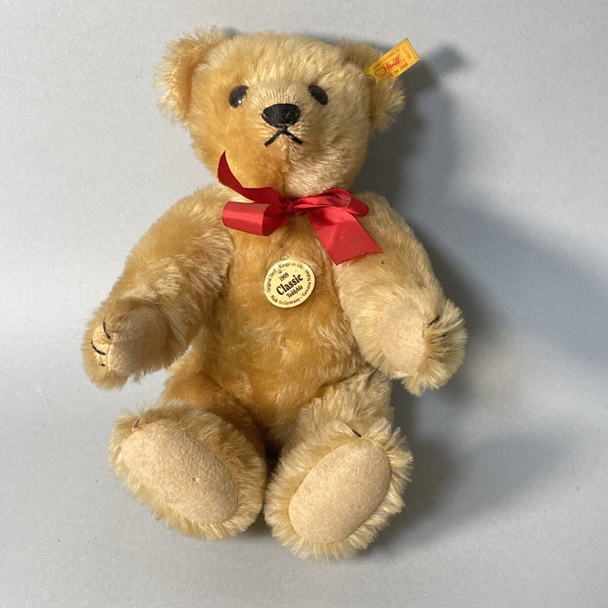 1909 Classic Teddy Bear テディベア Teddybar ドイツ　34cm　シュタイフ社　Steiff クラシック B3_画像1