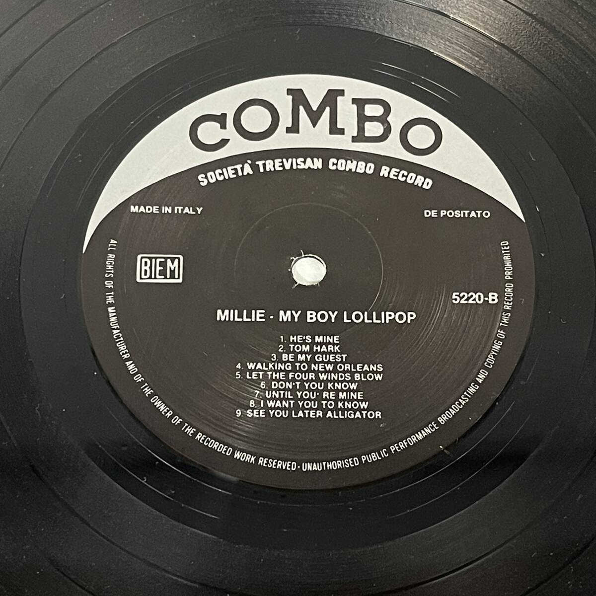 millie / my boy lollipop COMBO 5220 / LPレコード ミリー・スモール / マイ・ボーイ・ロリポップ スカ レゲエ_画像8