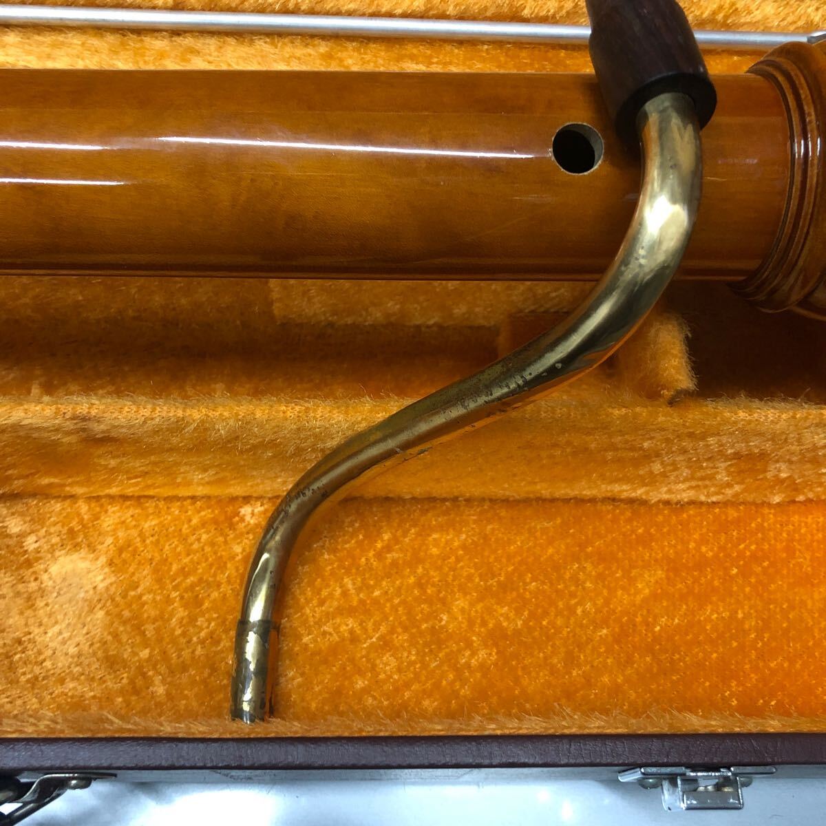 ZEN-ON バスリコーダー 木製 管楽器 　ZEN-ON/ゼンオン　全音　5100B　木製バスリコーダー　RECORDER　Bass　管楽器　楽器　_画像10