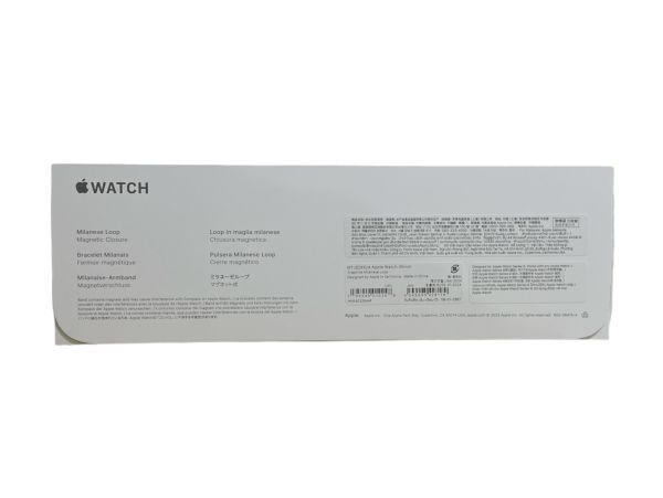 θ【新品未開封】Apple Watch series9 45mm GPSモデル ミッドナイトアルミ/グラファイトミラネーゼループ MR9Q3J/A 完品 S76202827106_画像6