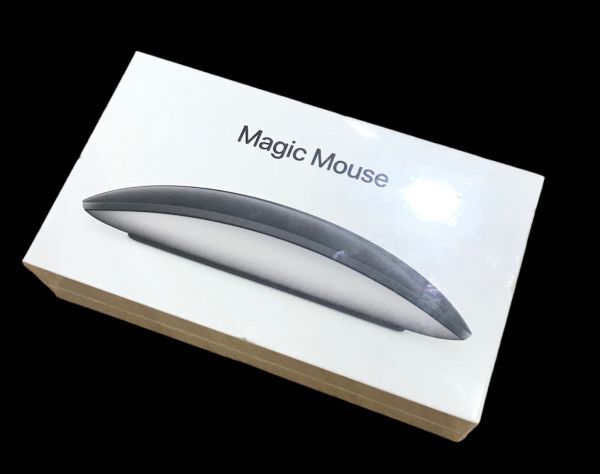 θ【新品未開封品】Apple/アップル Magic Mouse (2022) ブラック MMMQ3J/A パソコン マウス 純正マウス 入力機器 完品 S25656727706の画像1