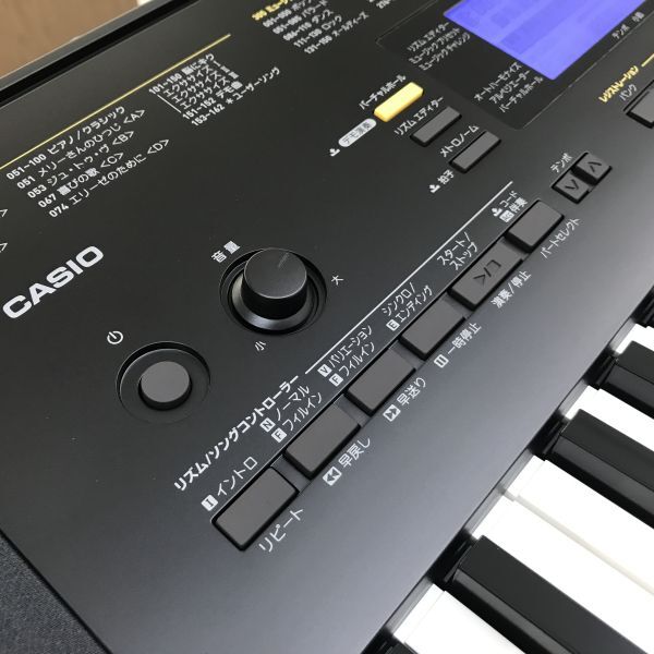 CASIO/カシオ ベーシックキーボード CTK-4400 電子ピアノ 電子キーボード 61鍵盤 2017年製 楽器 シンセサイザー 現状品 S89338972666_画像4