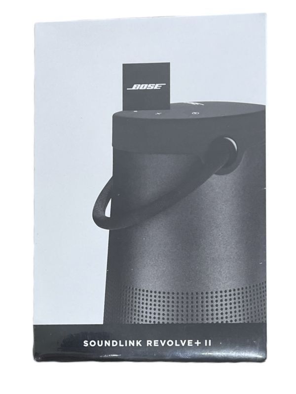 θ【シュリンク付/新品未開封】BOSE/ボーズ SoundLink Revolve ＋ II Bluetooth スピーカー ブラック 858366-1110 S86714809800_画像1