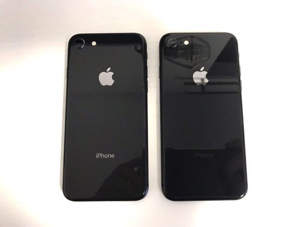 【中古美品Aランク】2台セット iPhone8 64GB ホワイト SIMフリー MQ782J/A バッテリ90%以上 ネットワーク利用制限【○】KUB240325044-45_画像2