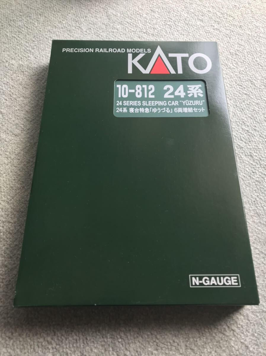 KATO 10-811 10-812 24系 寝台特急「ゆうづる」6両基本 6両増結 KATO 10-811 10-812 24系 寝台特急「ゆうづる」6両基本 6両増結
