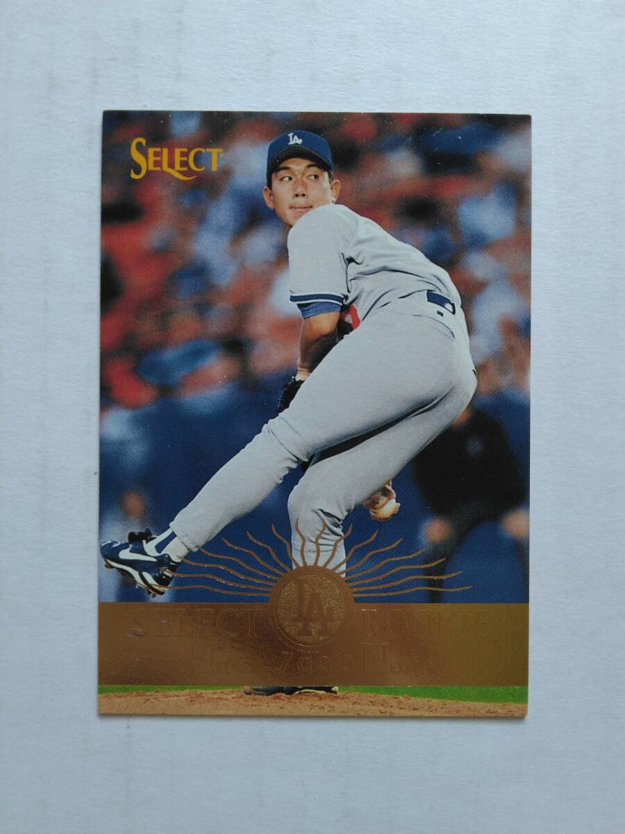 野茂英雄　1995 Select #251　ケース購入限定 ルーキーカード_画像1