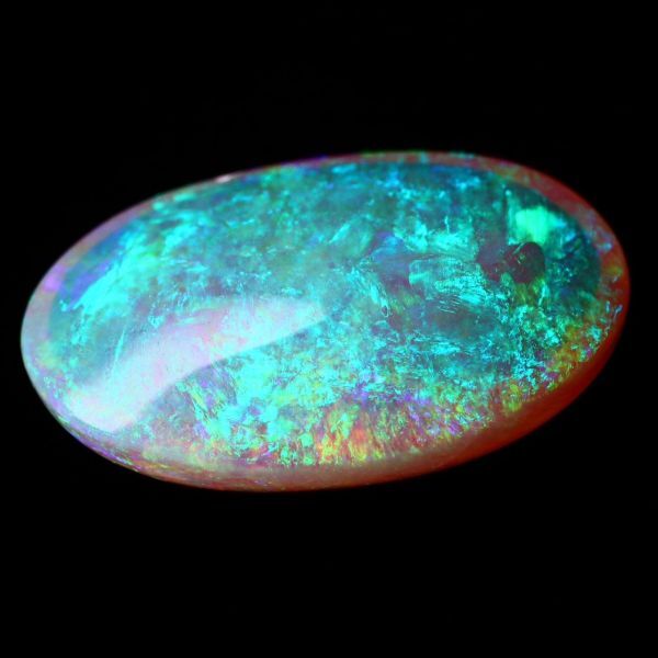 5.310ct натуральный белый опал Австралия высокое качество . цвет выдающийся (Australia White opal драгоценнный камень jewelry natural натуральный loose разрозненный )