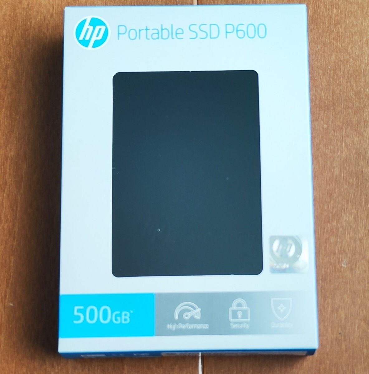 新品未開封品 500GB ポータブルSSD HP P600 USB Type-C 変換アダプタ付き_画像1