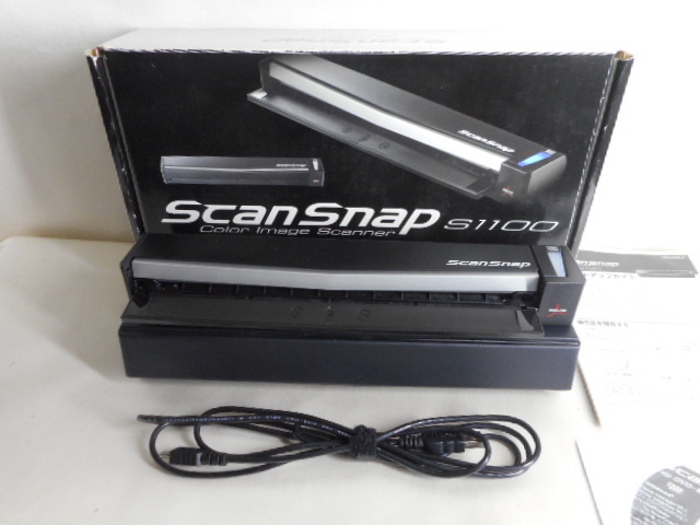 Fujitsu ScanSnap　S-1100【美品】【別売ハードケース付】_画像1